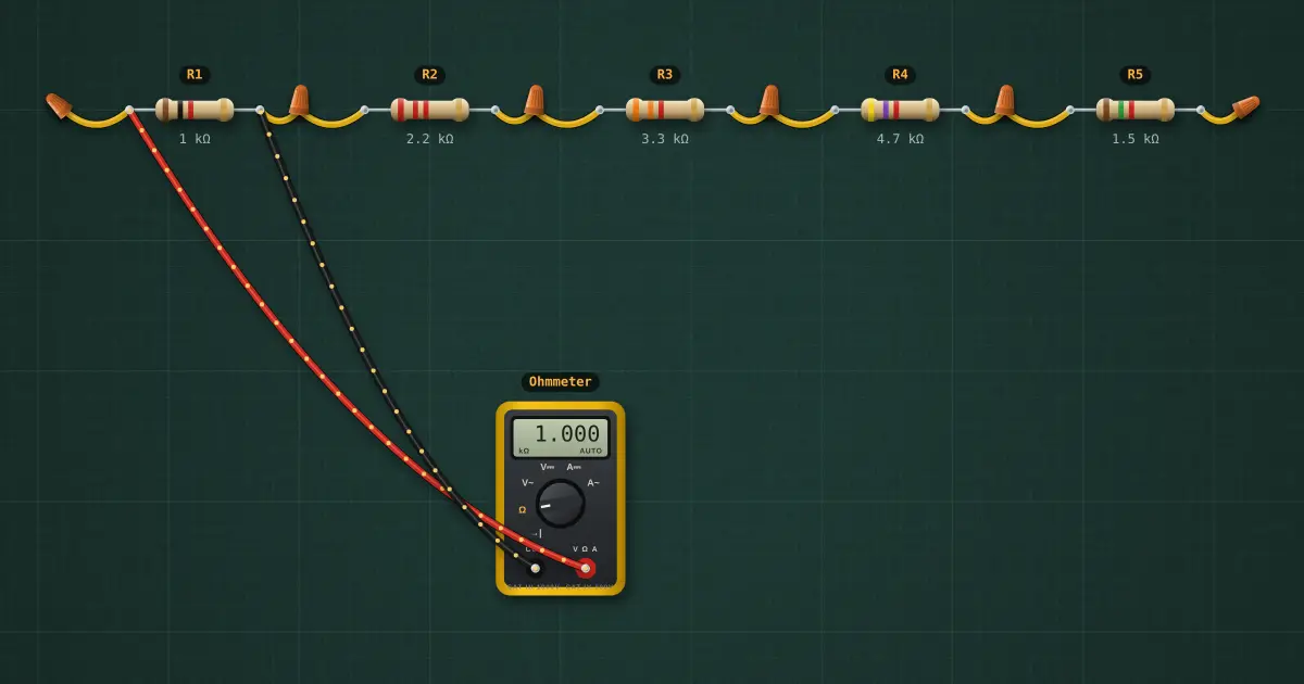 Continuity and short-finding: the circuit on the simulator's bench