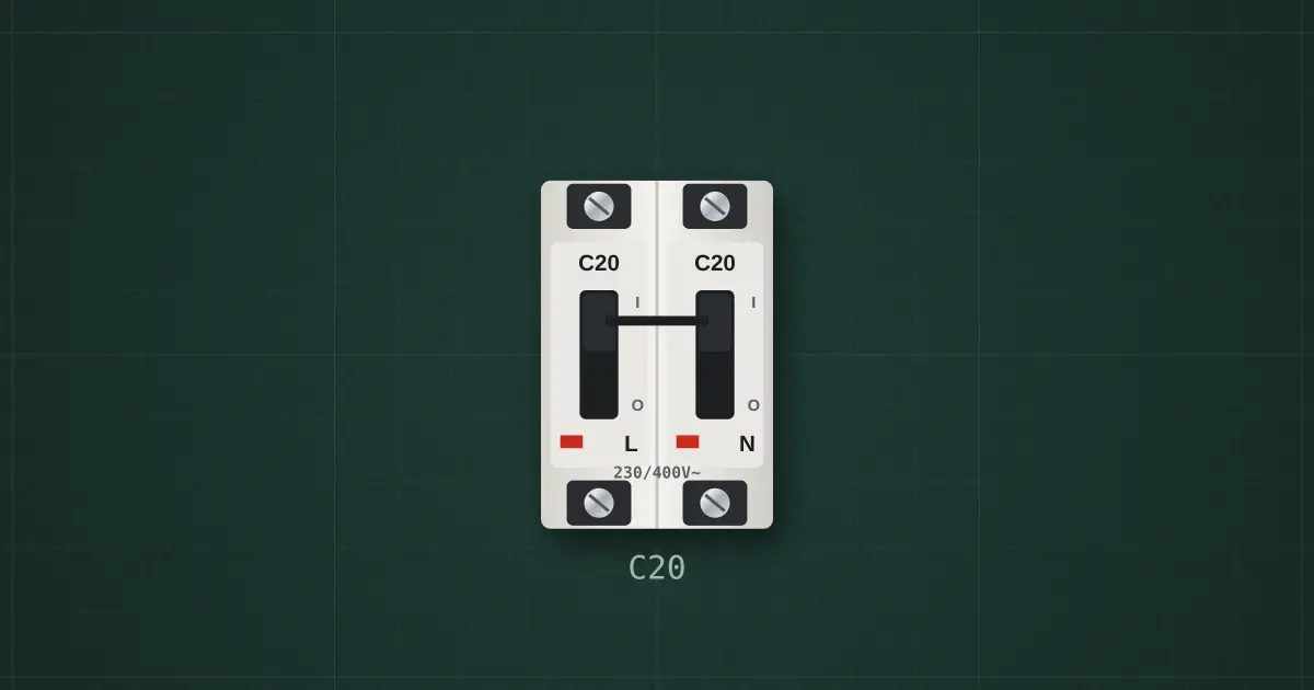 AC breaker on the simulator's bench