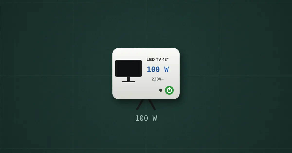 Household appliance on the simulator's bench