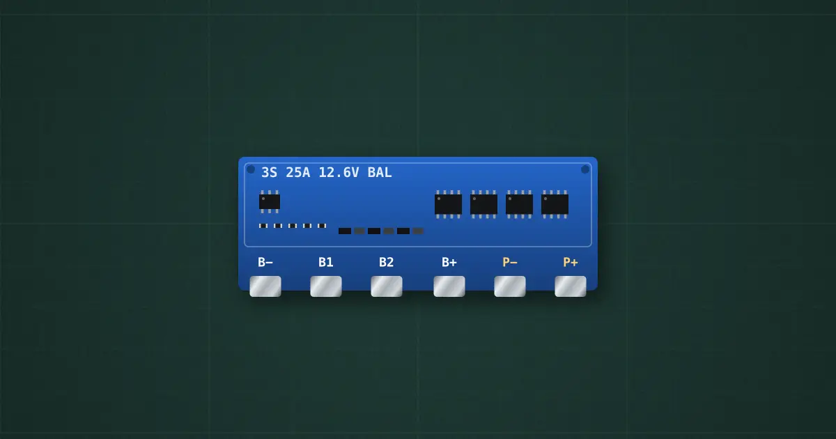 3S BMS (FL25A) on the simulator's bench