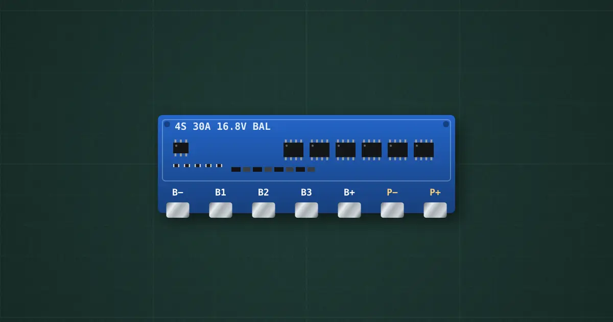 4S Li-ion BMS on the simulator's bench