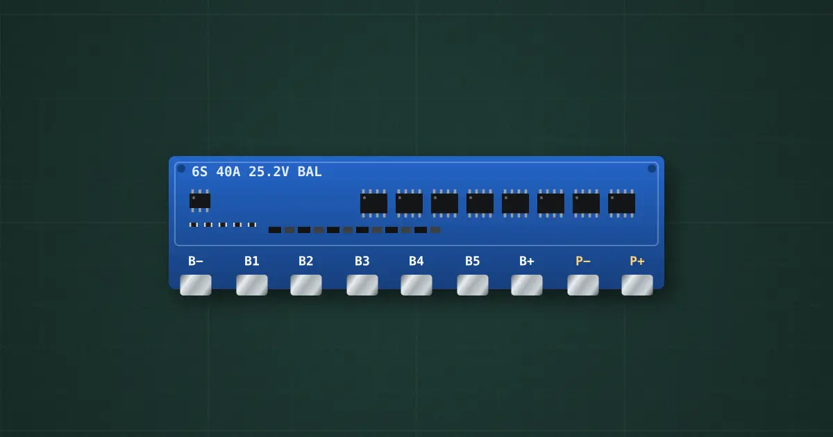 6S Li-ion BMS on the simulator's bench