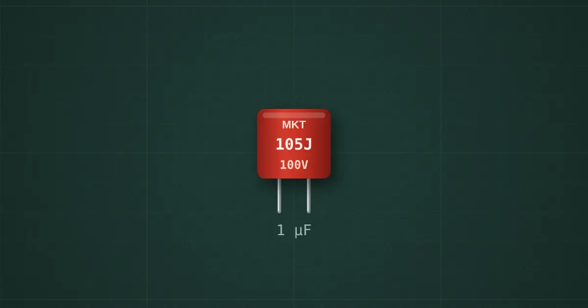 Film capacitor on the simulator's bench