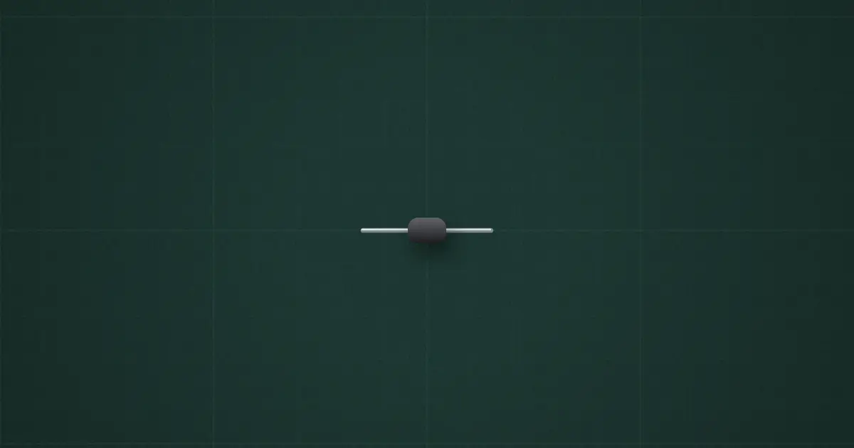 Ferrite bead on the simulator's bench