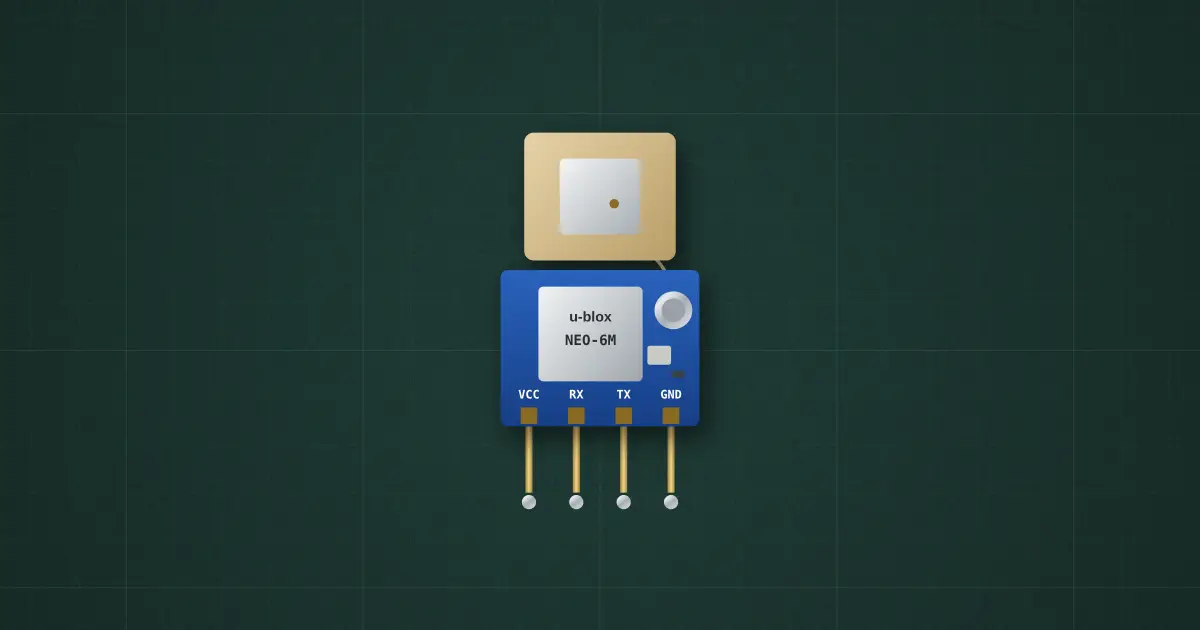 GPS module on the simulator's bench