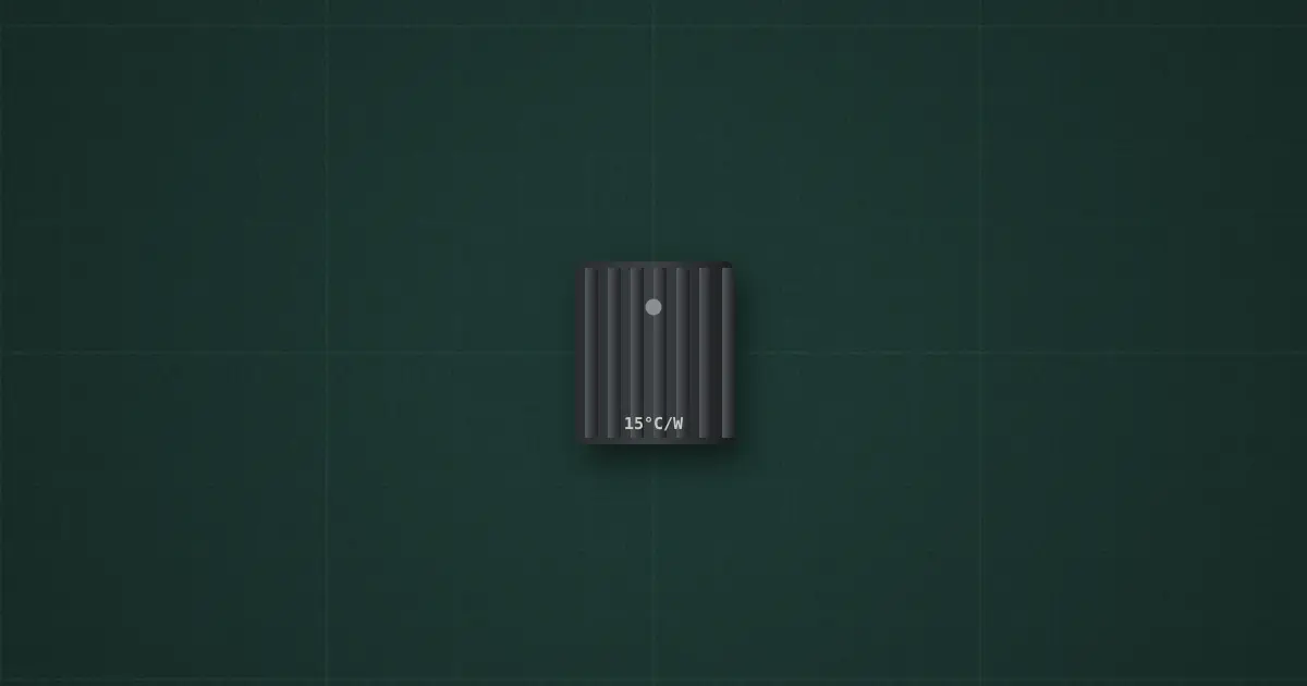TO-220 heatsink (LM317) on the simulator's bench