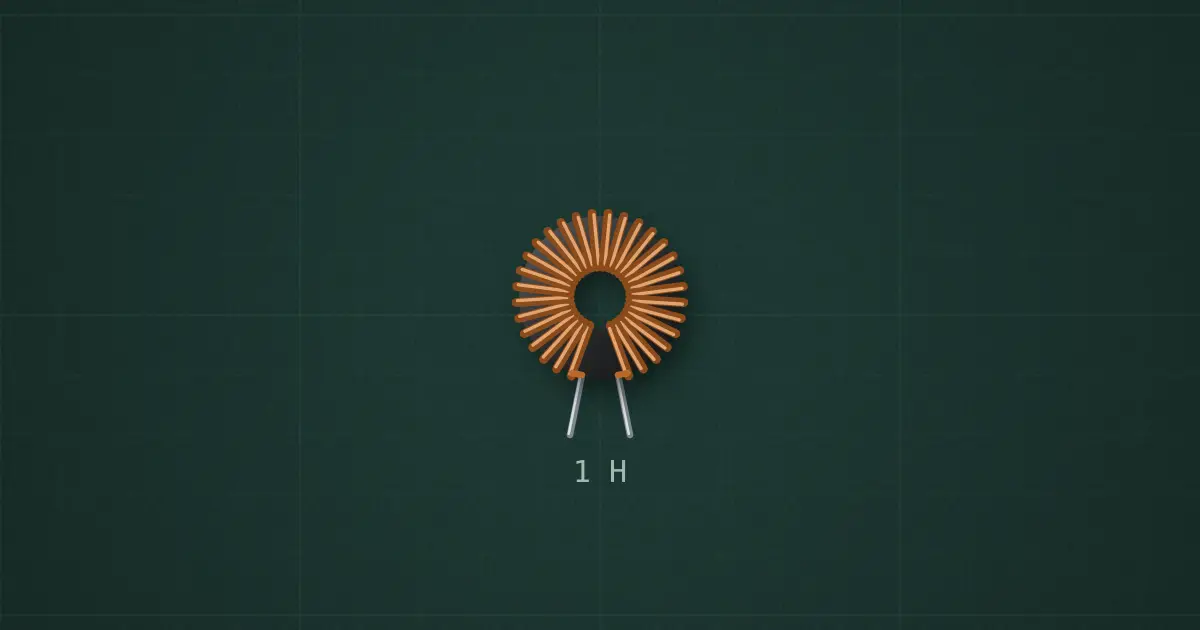 Toroidal inductor on the simulator's bench