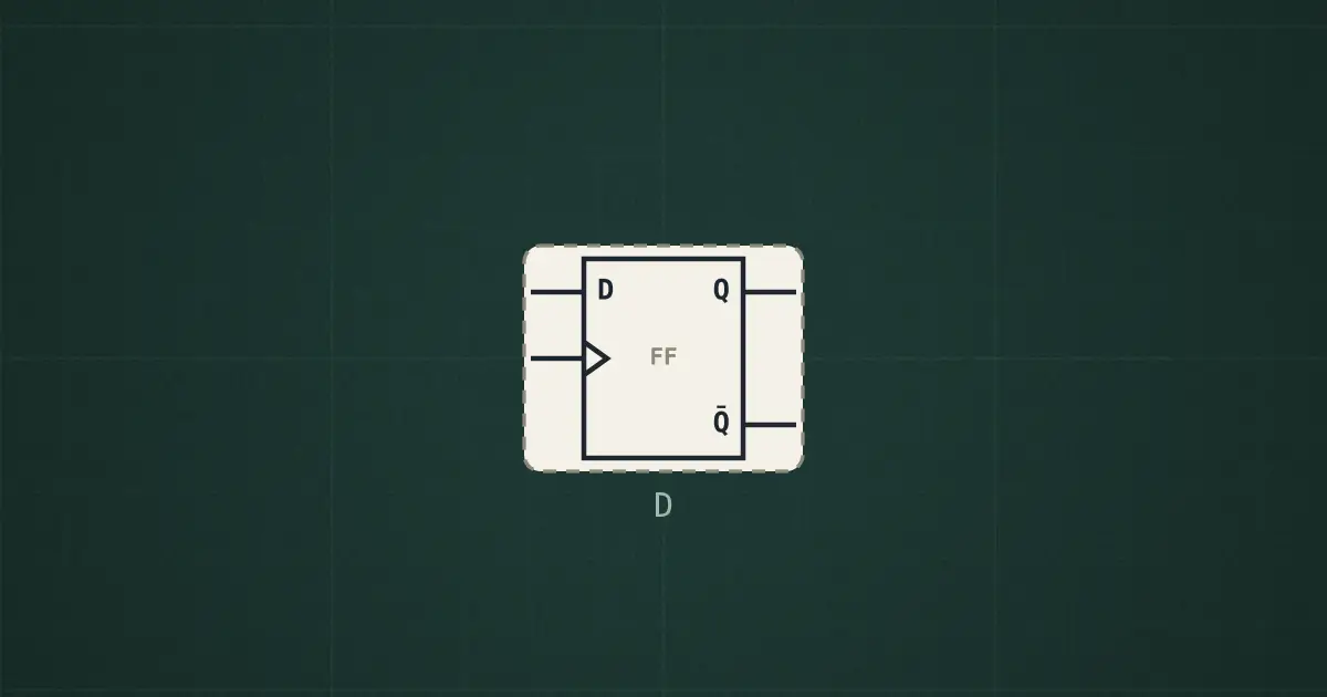 Flip-flop on the simulator's bench