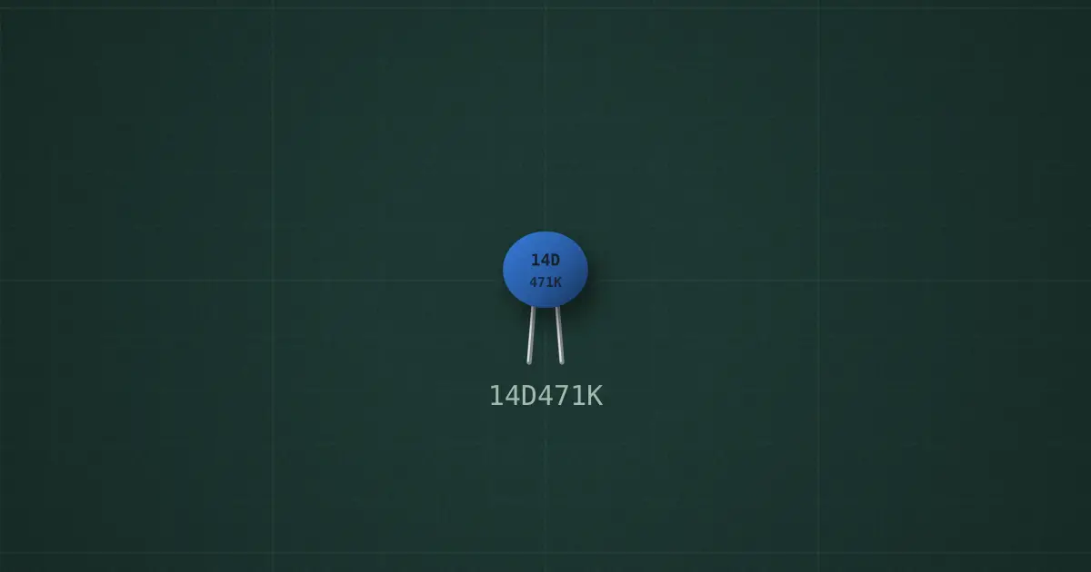 MOV varistor on the simulator's bench