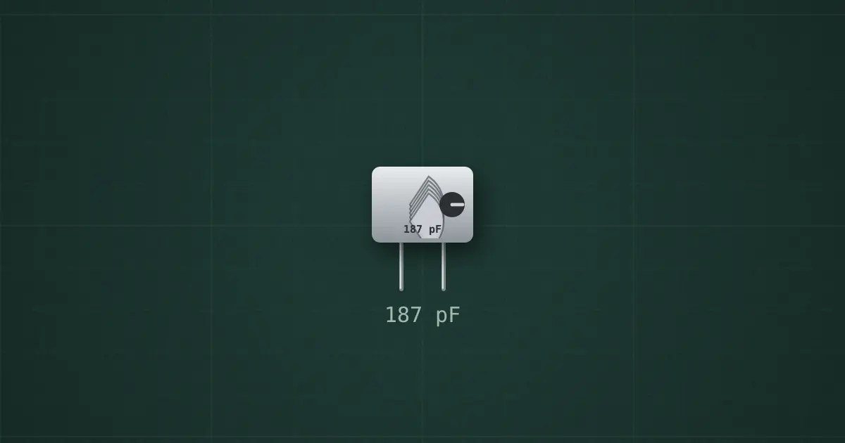 Variable capacitor on the simulator's bench